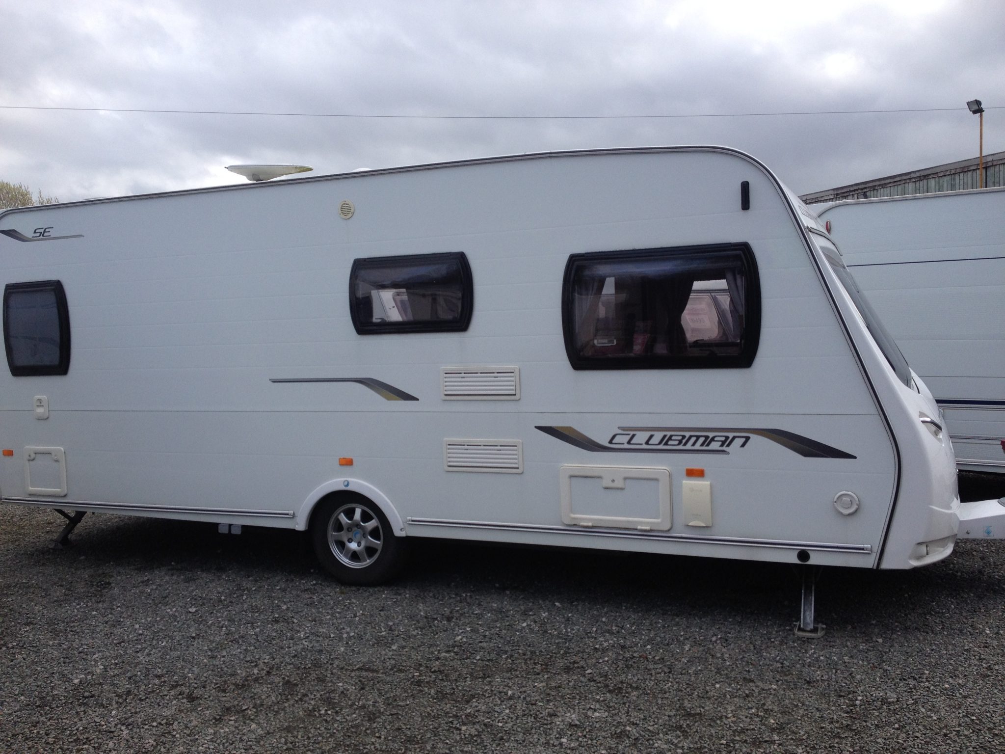 Lunar Clubman SE Fixed Bed Used Caravans for Sale North Wales